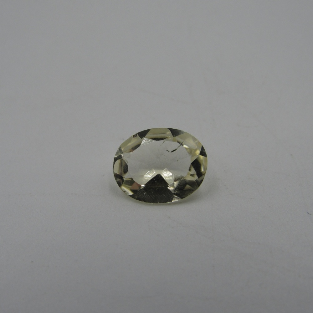 Natural 2 Carat Oval Cut Quartz Gemstone - Picture 2 of 6